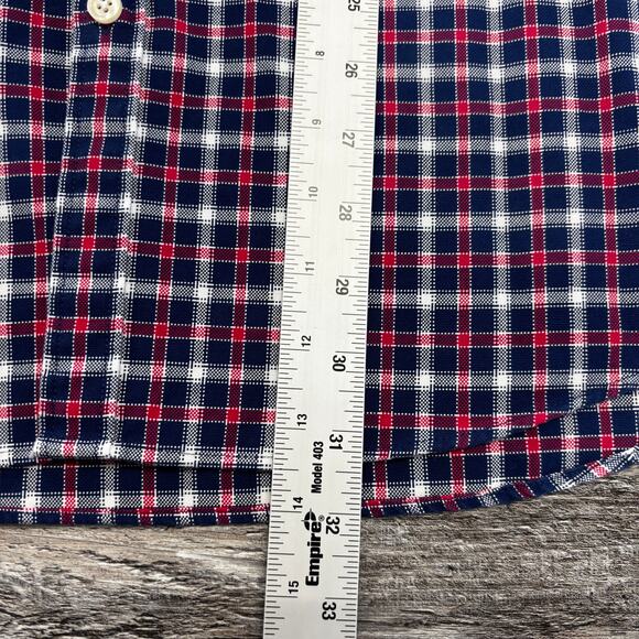 Charles Tyrwhitt Weekend Tattersall Plaid Mens XL Extra Slim Fit Button Shirt - Picture 7 of 8